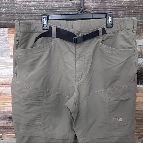 The North Face Men's Paramount Trail Convertible Cargo Pants Khaki Green Size XL - Picture 3 of 10